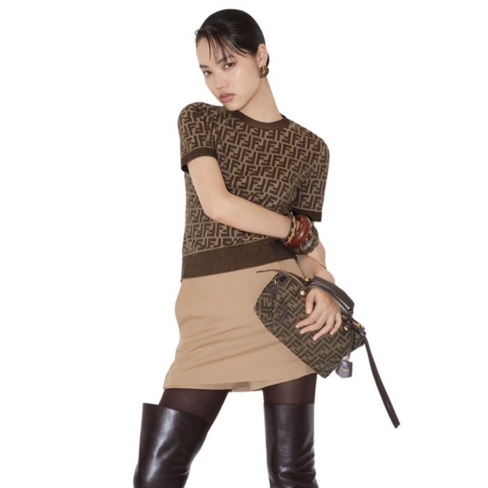 FENDI GRAIN DE POUDRE WOOL SHORTS