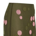 FENDI EMBROIDERED TULLE SKIRT