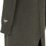 FENDI DRESS DARK GREEN CASHMERE