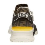 FENDI FLOW SNEAKERS LEATHER LOW-TOPS