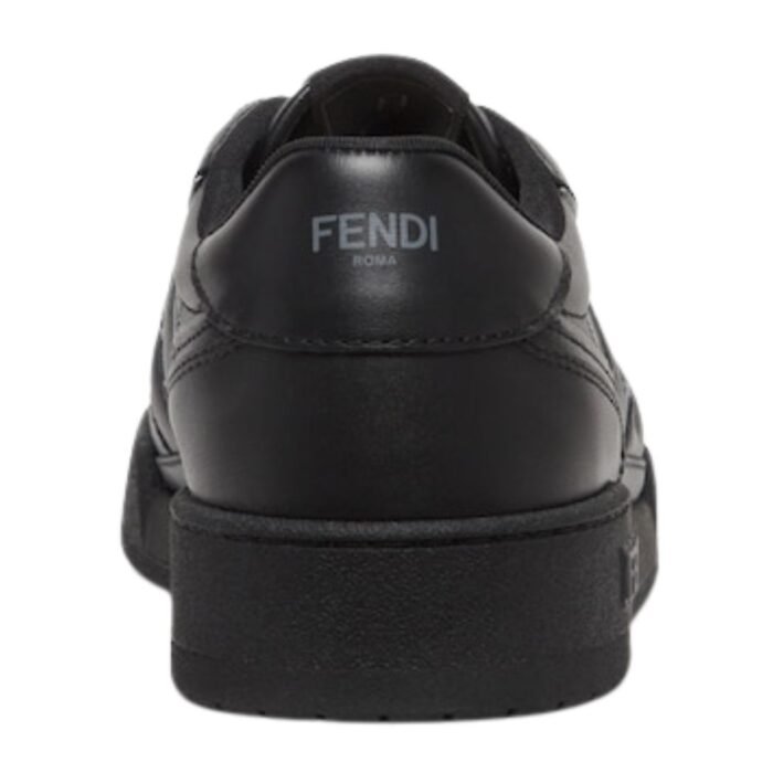 FENDI MATCH SNEAKERS LEATHER LOW-TOPS