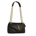 SAINT LAURENT CALYPSO SMALL IN PLUNGED LAMBSKIN