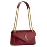 SAINT LAURENT CALYPSO SMALL IN SHINY LEATHER