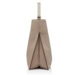 TOM FORD GRAIN LEATHER ALIX LARGE HOBO SILK TAUPE