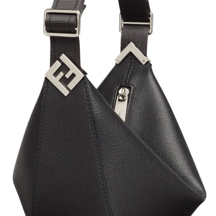 FENDI ROMA LEATHER FENDI MELON SMALL