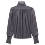 SAINT LAURENT BLOUSE IN SILK CHARMEUSE