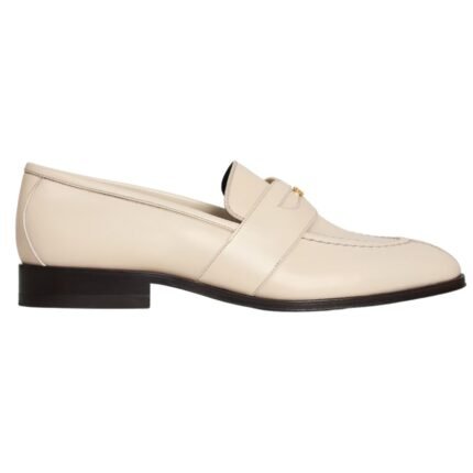 CELINE MALAQUAIS TRIOMPHE LOAFER IN POLISHED BULL BLACK