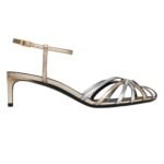 CELINE TRIOMPHE SANDAL IN LAMINATED CALFSKIN