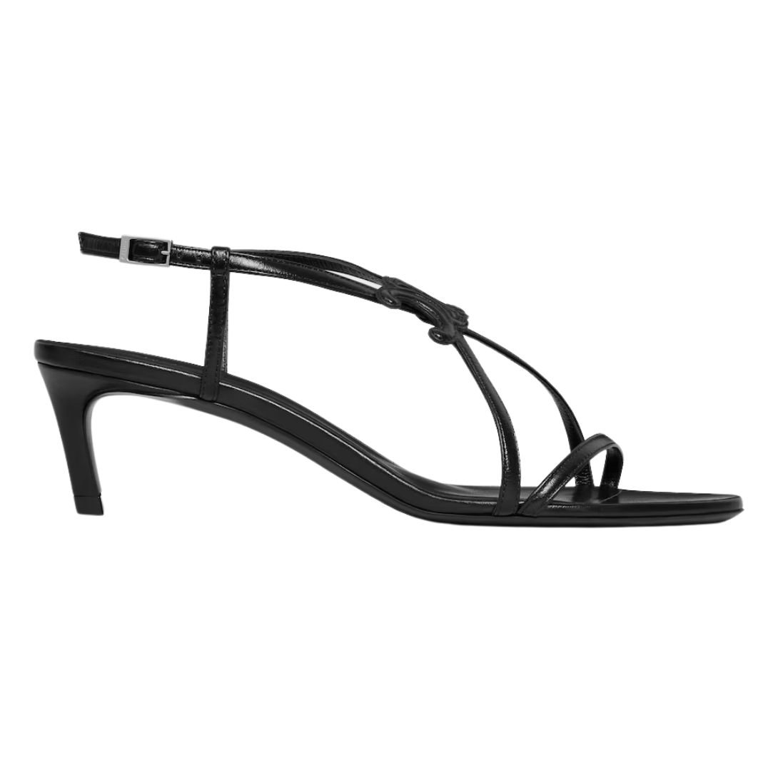 1 CELINE CUIR TRIOMPHE SANDAL IN LAMBSKIN