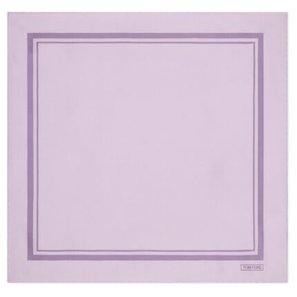 TOM FORD TONAL FRAME POCKET SQUARE CHALK