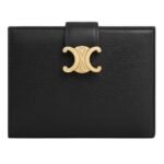 CELINE MEDIUM WALLET VICTOIRE IN TRIOMPHE CANVAS TAN
