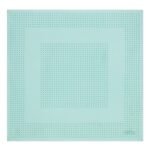 TOM FORD FRAMED POLKA DOT POCKET SQUARE LIGHT BLUE