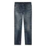 TOM FORD BLACK STRETCH STRAIGHT FIT DENIM
