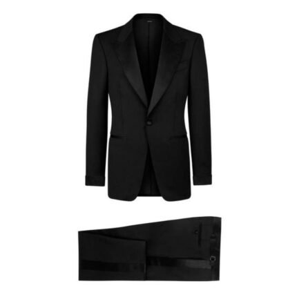 TOM FORD WOOL MOHAIR SHELTON TUXEDO