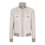 TOM FORD SUEDE CHEST POCKET BOMBER