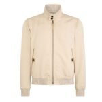 TOM FORD COTTON SILK HARRINGTON BONE