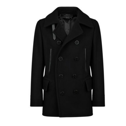 TOM FORD MELTON PEACOAT NAVY
