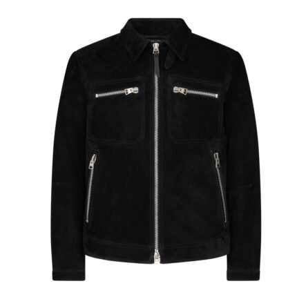 TOM FORD SOFT SUEDE ZIP BLOUSON