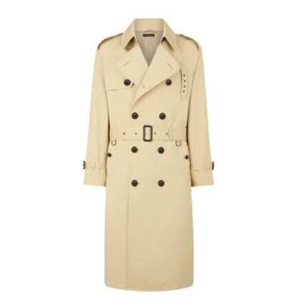 TOM FORD COTTON SILK TRENCH