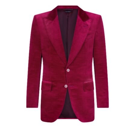 TOM FORD RIDGED VELVET DYLLAN JACKET