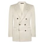 TOM FORD SILK LINEN TWILL DYLLAN JACKET