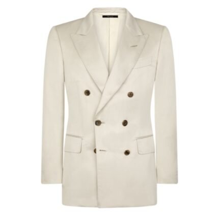 TOM FORD SILK LINEN TWILL DYLLAN JACKET