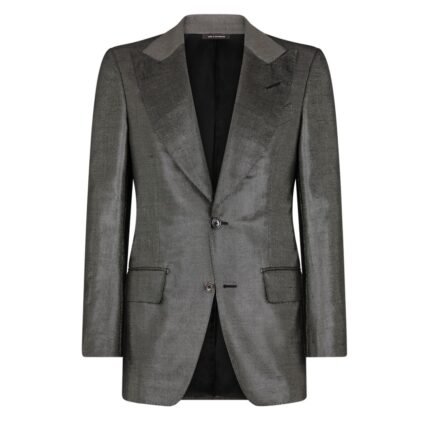 TOM FORD SILK LUREX DYLLAN JACKET