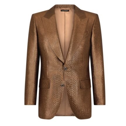 TOM FORD ORGANZA LUREX DYLLAN JACKET