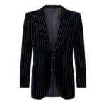 TOM FORD EMBOSSED VELVET DYLLAN JACKET