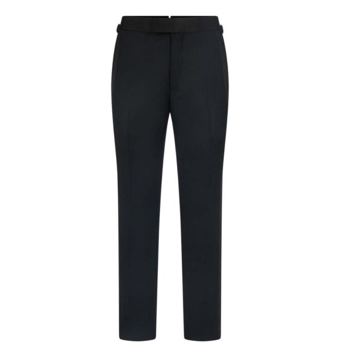 TOM FORD WOOL MOHAIR SHELTON TROUSER