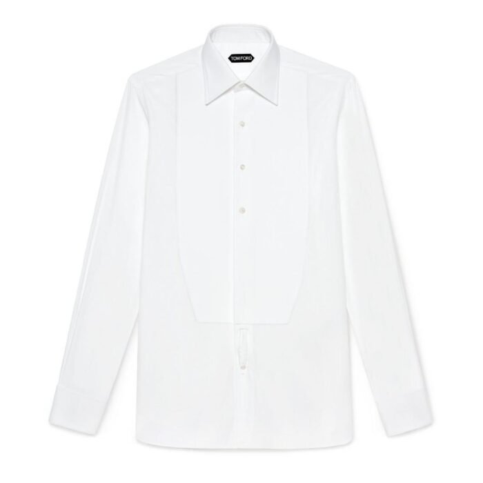 TOM FORD POPLIN CLASSIC FIT EVENING SHIRT