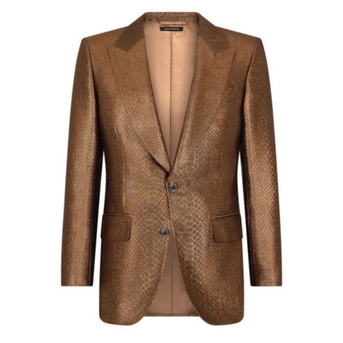 TOM FORD ORGANZA LUREX DYLLAN JACKET
