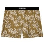TOM FORD FLORAL PRINT SILK BOXERS