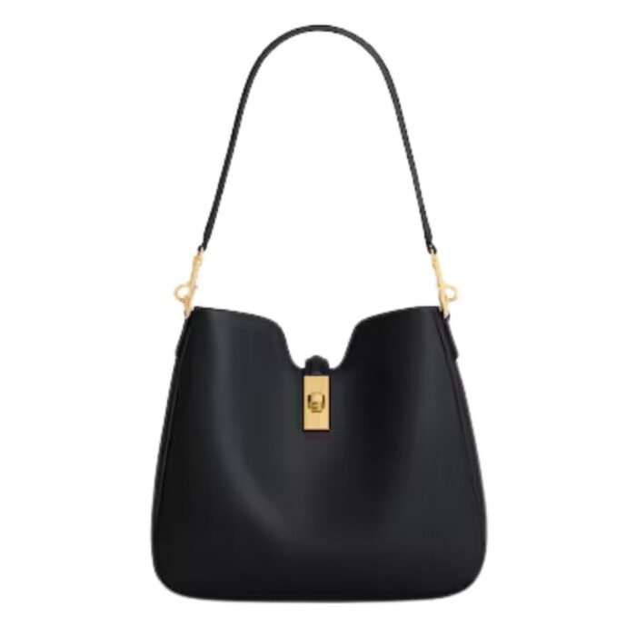 CELINE SMALL CAMILLE 16 SOFT BAG IN SMOOTH CALFSKIN RICE