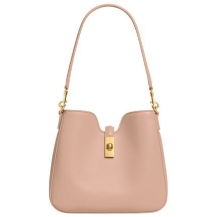 CELINE SMALL CAMILLE 16 SOFT BAG IN SMOOTH CALFSKIN SOFT PEACH
