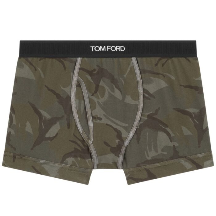 TOM FORD TRUE CAMO COTTON BOXER BRIEFS