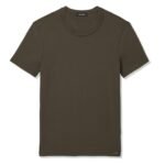 TOM FORD COTTON CREWNECK T SHIRT NUDE