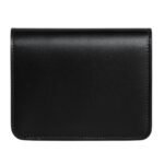 CELINE TRIOMPHE COMPACT WALLET IN SHINY CALFSKIN BLACK