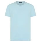 TOM FORD COTTON CREWNECK T SHIRT BROWN