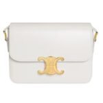 CELINE TEEN TRIOMPHE BAG IN SHINY CALFSKIN BRONZE