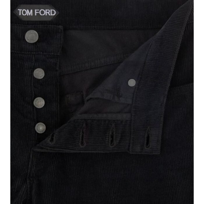 TOM FORD 12 WAVES CORD SLIM FIT DENIM