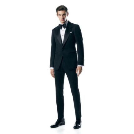 TOM FORD WOOL MOHAIR SHELTON TUXEDO