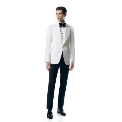 TOM FORD WOOL MOHAIR SHELTON COCKTAIL JACKET