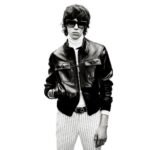 TOM FORD GLOSSY SMOOTH LEATHER BLOUSON