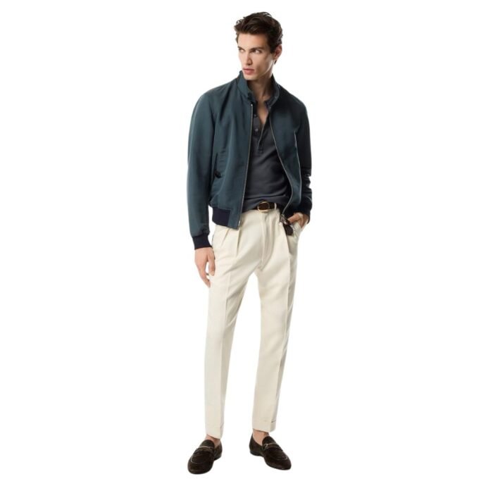 TOM FORD FINE POPLIN HARRINGTON