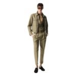TOM FORD COTTON SATIN ZIP BLOUSON