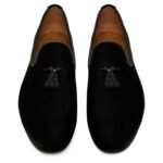 TOM FORD VELVET NICOLAS TASSEL SLIPPER