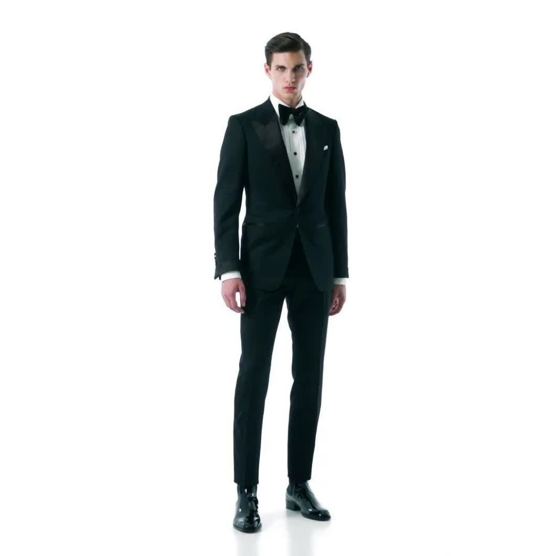 2 TOM FORD WOOL MOHAIR SHELTON TUXEDO