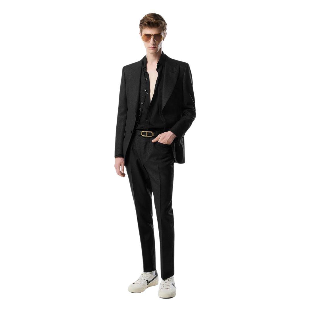 2 TOM FORD PRINCE OF WALES DYLLAN TROUSER
