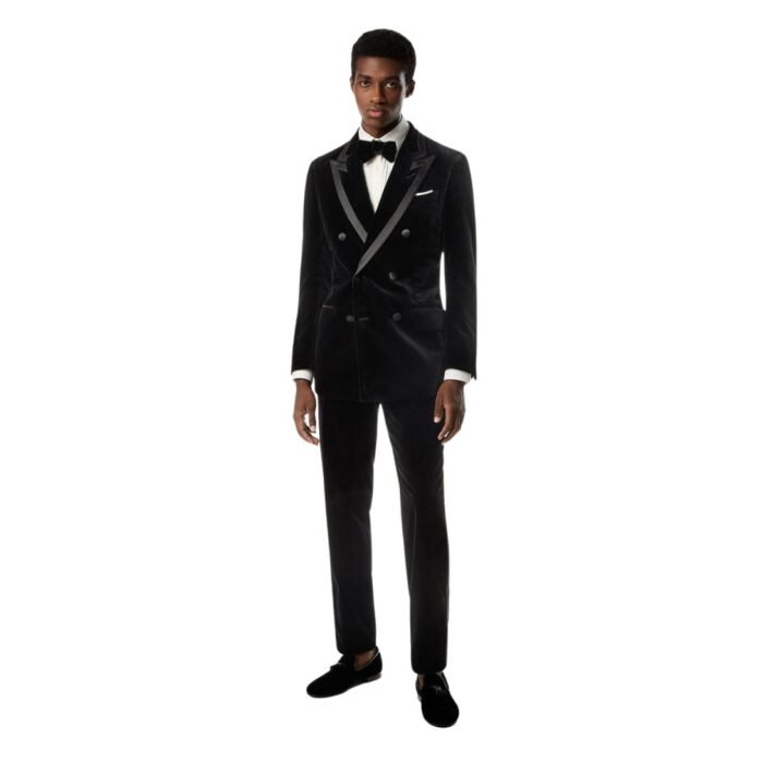 TOM FORD COMPACT LIGHT VELVET ATTICUS COCKTAIL JACKET